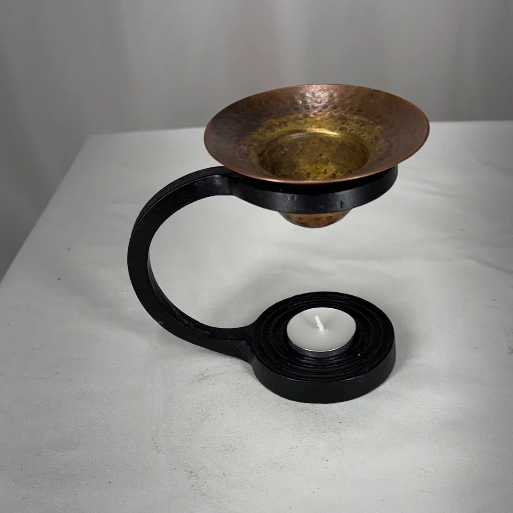 Vintage Copper and Black Iron essential oil diffuser